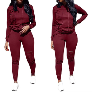 2025 femmes coton survêtement à capuche coupe régulière à manches longues décontracté vêtements de course confort et respirant survêtement - Product Image 5