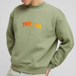 Sweat-shirt unisexe personnalisé en molleton épais, coton de haute qualité, hiver, écologique, respirant, doublé, uni, décontracté, vierge - Product Image 1