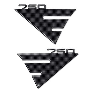 2 Pezzi Adesivi Protettivi Laterali in Resina 3D per Serbatoio Moto Honda Integra 750 Compatibili - Product Image 2