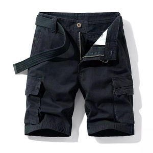 Pantalones Cortos Cargo para Hombre, Hechos a Medida, OEM, Elásticos, Sólidos, Transpirables, Impermeables, de Secado Rápido, Material de Alta Calidad - Product Image 1
