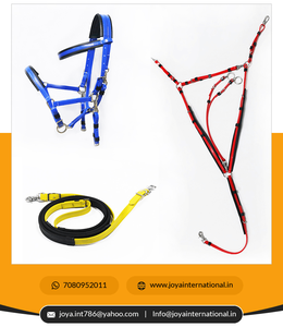 ชุดบังเหียนม้าทำจากพีวีซีอุปกรณ์ม้าทนทานผลิตจากอินเดีย - Product Image 4