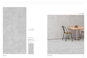 Carreaux de porcelaine de qualité supérieure fabriqués en Inde 1200x2400mm, aspect marbre moderne, grand format, pour une utilisation au mur et au sol dans les appartements, les chambres d'hôtel - Product Image 4