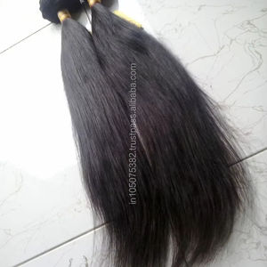 Extensiones de cabello humano virgen sin procesar de grado Remy indio - Product Image 1