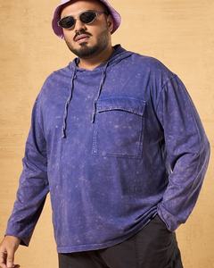 Custom Cotton <b>String</b> Graphic Design Heavyweight Distressed Patch Cut and Sew Vintage Streetwear Acid Washed Sun Fade Hoodie - Product Image 4