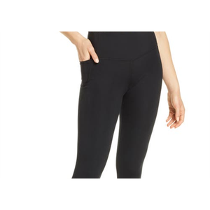 Leggings Zella XXS a Vita Alta Studio Lite 7/8, Taglia X-Small, Neri con Tasca Tie-Dye, Design Personalizzato in Spandex/Nylon, ODM OEM - Product Image 2