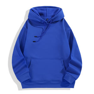 Classique 400GSM coton lourd unisexe automne sweats à capuche brodés respectueux de l'environnement surdimensionné vêtements confortables - Product Image 4