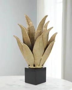 Escultura de Alta Calidad al por Mayor para Decoración del Hogar y Sala de Estar, Chapada en Oro, Escultura Más Vendida de la India, Nueva Llegada - Product Image 3