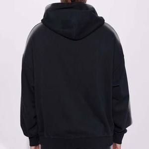 เสื้อฮู้ดดี้มี320จีเอสเอ็มมีฮู้ดเสื้อฮู้ดสวมหัวแนวสตรีทเสื้อฮู้ดไหล่ตก - Product Image 3