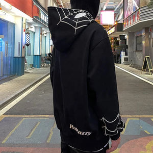 2025 nueva llegada logotipo personalizado 400gsm peso pesado Vintage Zip-up Hoodie 100% algodón ropa de calle estilo de invierno para hombres diamantes de imitación - Product Image 3