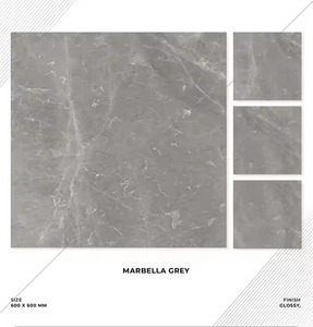 Impresión de inyección de tinta Mármol Look New Era Lujoso Baldosas de porcelana Baldosas vitrificadas Baldosas de cerámica de piso digital HD 60x60 De en - Product Image 5