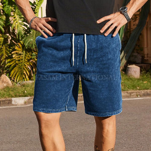 Pantalones Cortos Ligeros y Transpirables para Hombre, Lavado Ácido, Ropa de Moda de Alta Calidad - Product Image 3