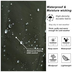 Vestes matelassées pour hommes en gros, sans manches, manteaux à bulles tendance avec plumes, logo personnalisé, grande taille, hiver - Product Image 5