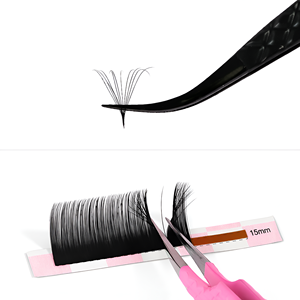 Ensemble de pinces à cils en acier inoxydable colorées, pinces à cils de précision antidérapantes pour une utilisation professionnelle en beauté - Product Image 4