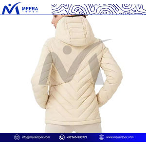 Hot Sales <b>Women</b> Winter Puffer Jacket High Quality Breathable Fabric Cotton Filling Padded <b>Parkas</b> Coat for Winter Wear - Product Image 4