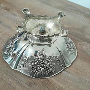 Elegante Base de Exhibición con Grabado Floral para Centro de Mesa, Frutero, Frutos Secos, Dulces, Decoración del Hogar, Idea de Regalo - Product Image 5