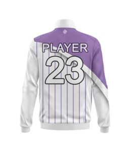 Conjunto de chaqueta deportiva con estampado de sublimación completo personalizado, nuevo diseño, transpirable, pesado, secado rápido, uniforme deportivo para invierno de talla grande - Product Image 3