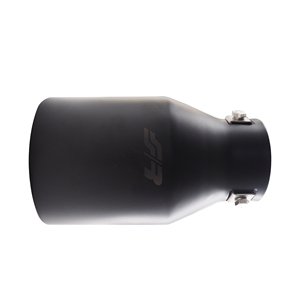 Terminal redondo de 63 mm de acero inoxidable negro - Product Image 3