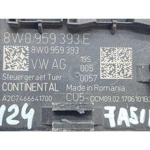 ชุดควบคุมประตูคนขับด้านซ้าย AUDI A4 Avant (8W5) 8W0959393E CZHA (15>) - Product Image 3