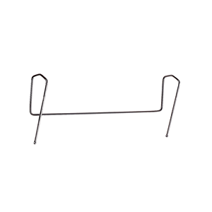 Supporto per contenitore supporto di traino per tasche di visualizzazione, nero, 65 x 170 x 21mm (H x L x P), fino a 20mm di spe - Product Image 1