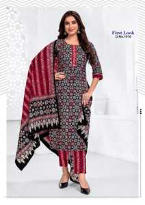 กางเกงผ้าคอตตอนแท้ขนาดใหญ่สำหรับผู้หญิงใส่ทำงานพิมพ์ลาย Ajrakh เป็นครั้งคราว - Product Image 2