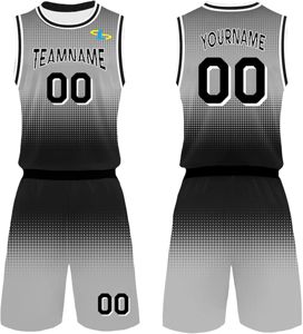 Derniers maillots de basket-ball personnalisés Shorts Uniformes pour adultes Jeunes Impression personnalisée Nom Numéro Logo - Product Image 1