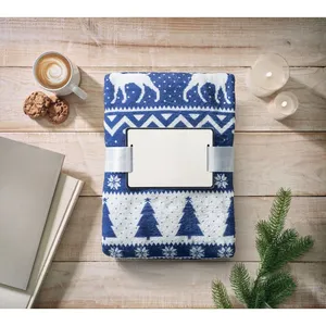 Coperta Sostenibile TOSTI in Pile RPET per Merchandising, Morbido Pile Corallo - Product Image 4