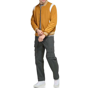 New Arrival <b>Top</b> Trends High Quality New Fashion Style With Pockets Men's Clothing Jackets College Baseball Jacket For Men - Product Image 6