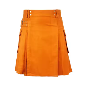 UTILITY KILT Tartán escocés-Ropa informal y formal para hombres-Lana acrílica de 16oz-Característica de línea de cintura ajustable - Product Image 2