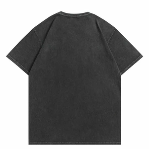 Trendy Acid Wash Streetwear Camiseta Oversized Fit & Vintage Look Tela de algodón suave Perfect Casual & Urban Wear Camisetas para hombres - Product Image 3