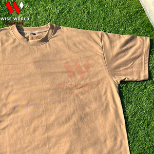 Chemises à manches courtes simples, t-shirt basique à coupe régulière, t-shirt décontracté 100% coton pour homme, unisexe, confortable, streetwear quotidien - Product Image 3