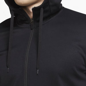 Sudadera con capucha y cremallera para hombre, de manga larga, a la moda, 100% algodón, forro polar transpirable, ecológica, de la mejor calidad, bajo MOQ, OEM, al por mayor - Product Image 3
