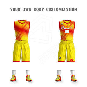 Wholesale Supplier New Design Sportswear Basket Ball Jersey Short Reversible Basketball Uniform With Customized Pattern - Product Image 3