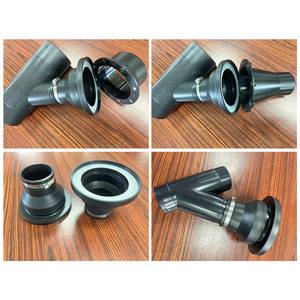 Accouplement manuel réutilisable à connexion rapide magnétique TPR de 1-1/2 à 4 pouces avec collier de serrage pour garage et usage domestique - Product Image 6