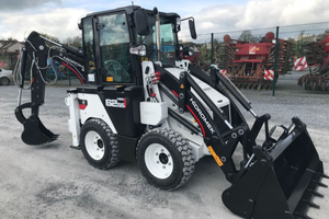 Mini-chargeuse-pelleteuse haute performance Hidromek HMK 62SS, mini-excavatrice et mini-chargeuse pour la construction, prix avantageux - Product Image 2