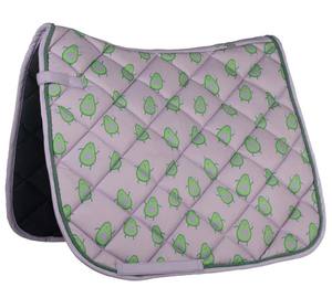 Selle de cheval professionnelle élégante matelassée en soie polaire respirante, équipement d'équitation personnalisé et élégant - Product Image 1