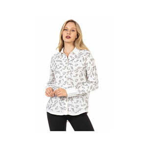 เสื้อแขนยาวสีทึบสำหรับผู้หญิงคอลเลกชันล่าสุดเป็นมิตรกับสิ่งแวดล้อม - Product Image 5