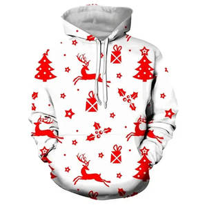 New design <b>Christmas</b> <b>Hoodies</b> Men's And Women's Printed Crew Neck <b>Christmas</b> <b>Hoodies</b> Fashion Plus Size Couple Graphic <b>Hoodie</b> - Product Image 3