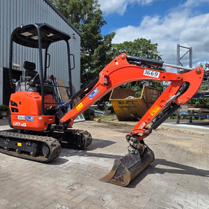 Mini-pelle U17-4 Kubota Petite machine à creuser sur chenilles compacte Matériel de construction à haut rendement à vendre - Product Image 4