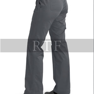 Ensemble d'uniformes médicaux unisexes XL pour infirmières, coupe ajustée, grandes tailles, imprimé, style tendance, pour hôpitaux, 100% coton, de fournisseur birman, marque privée - Product Image 6