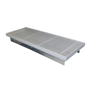 3JW 164749 VIM GSBF a Rejilla de suelo de aluminio 1100x300 con barras rectas Accesorios para suelos - Product Image 1
