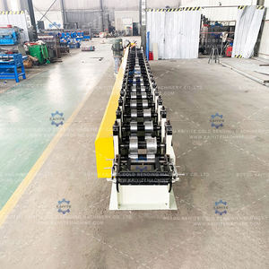 Macchina per la Produzione di Tubi Ottagonali per Porte Avvolgibili, Attrezzatura per Formatura a Freddo con Sistema di Punzonatura e Taglio - Product Image 4