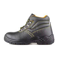 Zapatos DE SEGURIDAD Venta caliente de moda de buena calidad Chelsea Botas de trabajo de cuero Zapatos de seguridad de minería industrial
