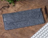 Sac de rangement pour clavier en feutre anti-poussière, étui pour clavier en feutre, housse en feutre pour clavier
