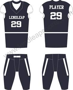 Maillot de football américain pour hommes uniforme de football américain uniforme de football américain pour femmes - Product Image 6