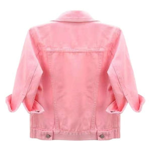 New fashion Women Denim Jacket Fabric Jeans Cotton hot Selling Top Trending Reasonable Rate Women Denim Jacket High Quality - Product Image 2