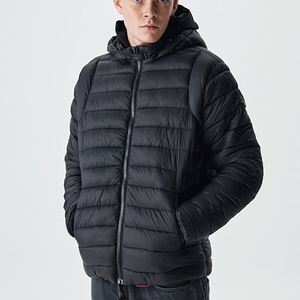 Logo personnalisé 260 hommes épais chaud neige Parkas bouffant bulle veste détachable pardessus duvet de canard hommes vestes 2025 hiver - Product Image 1