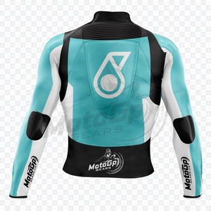Veste de course en cuir de vachette/kangourou pour hommes sur mesure pour moto et automobile Veste d'équitation protégée CE pour sports motorisés - Product Image 2