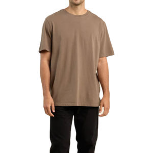 Alta calidad 220 GSM Heavyweight 100% algodón Camisetas de gran tamaño Diseño personalizado Impreso Sólido Camiseta de talla grande Directo de Bangladesh - Product Image 2