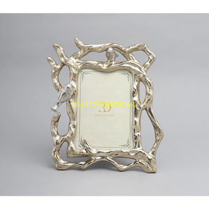 Vintage Gold Metal Photo <b>Frame</b> with Bird and Branch Design Artistic Decorative <b>Picture</b> <b>Frame</b> for Home Office and Gift Purpose - Product Image 2