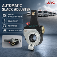 Régulateur de jeu automatique, référence BV00010580-B, arrière droit, 10 cannelures, compatible avec les camions JAC N55 N75 N90, pièces de rechange pour camions légers JAC